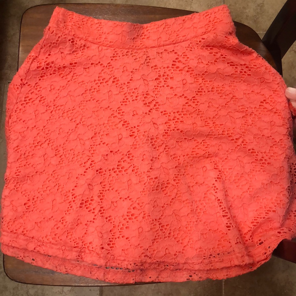 Coral skirt